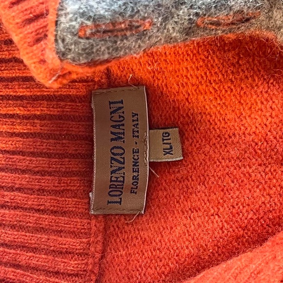Reel wool orange sweater - Picture 3 of 3